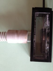 Rubber attachment stretches over the fitting and penetrates over 1/2 inch for a secure attachment.